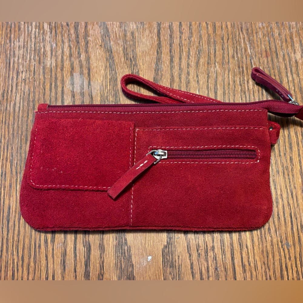 Sophia Visconti Red Wristlet